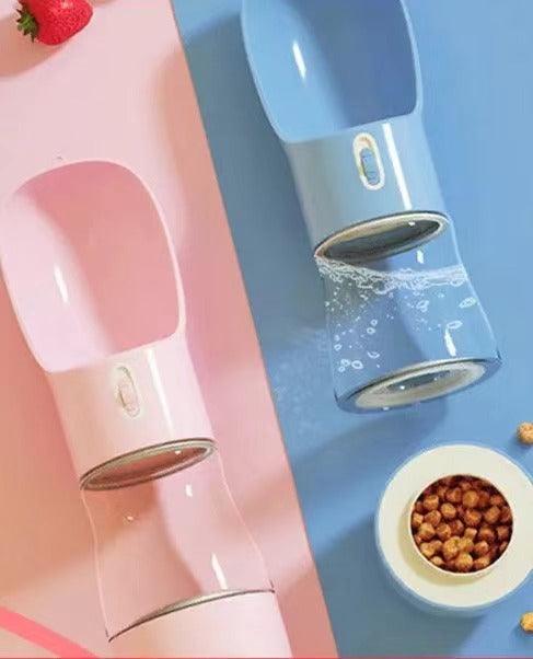 2-in-1 Portable Pet Feeder — Blue