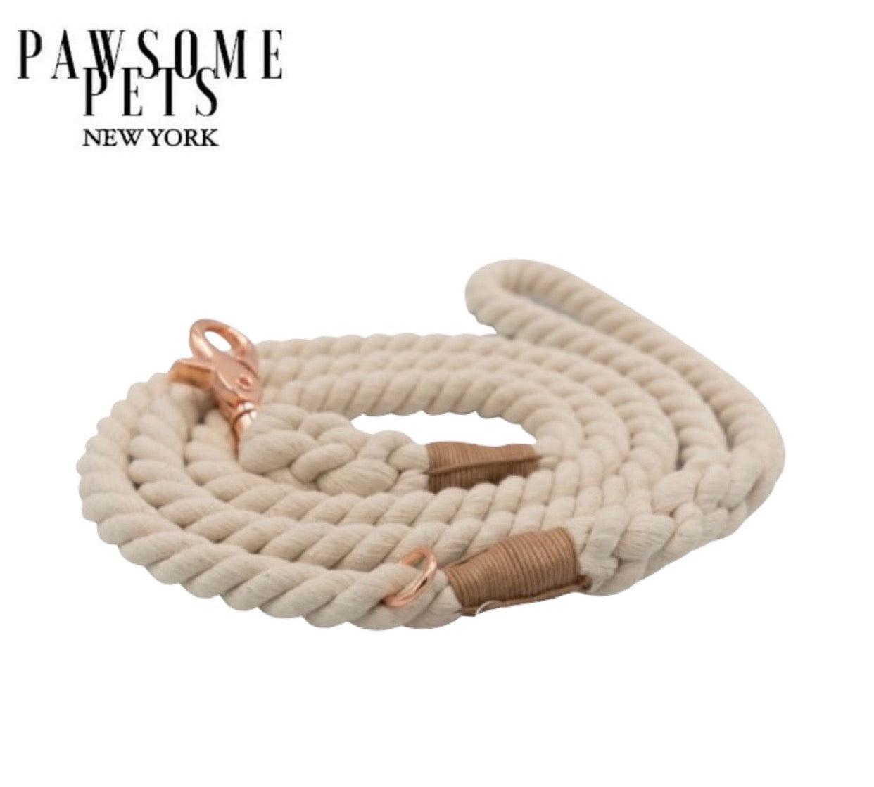 Rope Leash — Natural