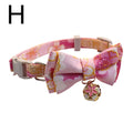 Plaid Bow Tie Dog Collar