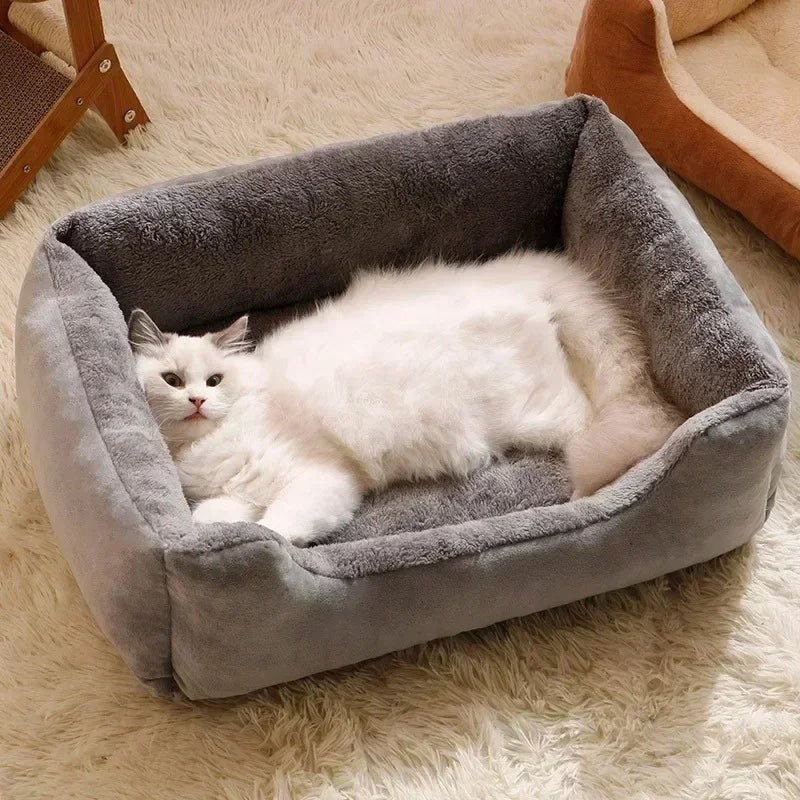 Plush Pet Cushion Bed
