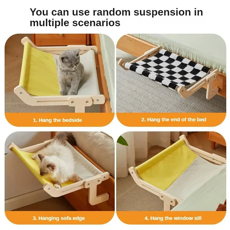 Window Cat Hammock Bed