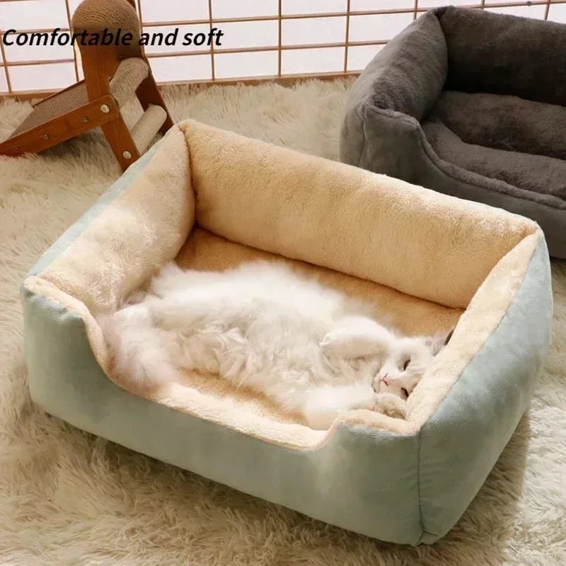 Plush Pet Cushion Bed