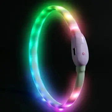 RGB Color-Changing Dog Collar