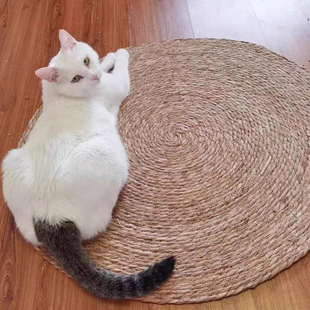 Rattan Cat Scratching Mat