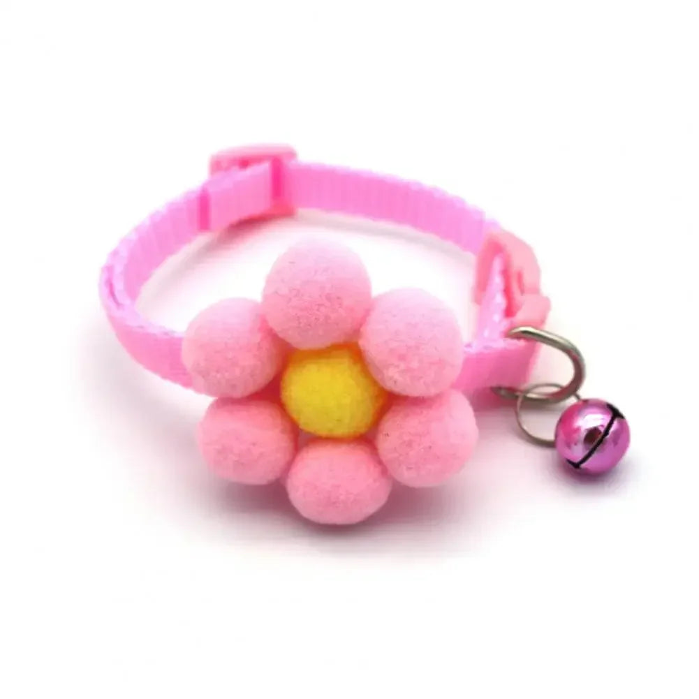 Bow Bell Cat Collar