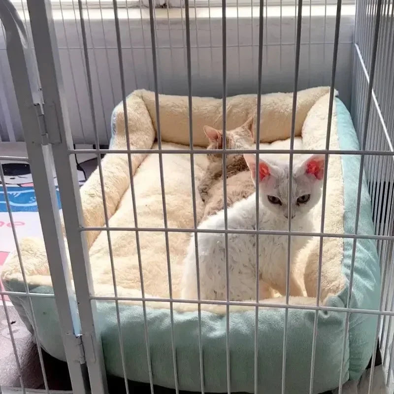 Plush Pet Cushion Bed