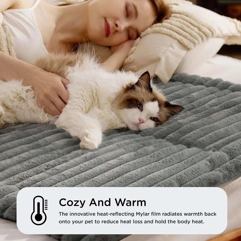 Self-Warming Fleece Pet Mat