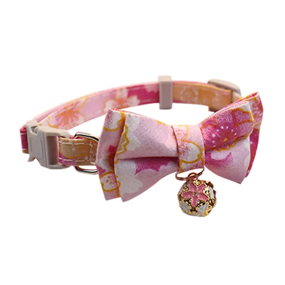 Plaid Bow Tie Dog Collar