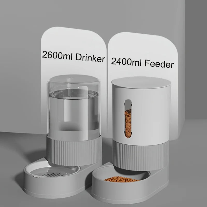 Gravity Pet Food & Water Dispenser