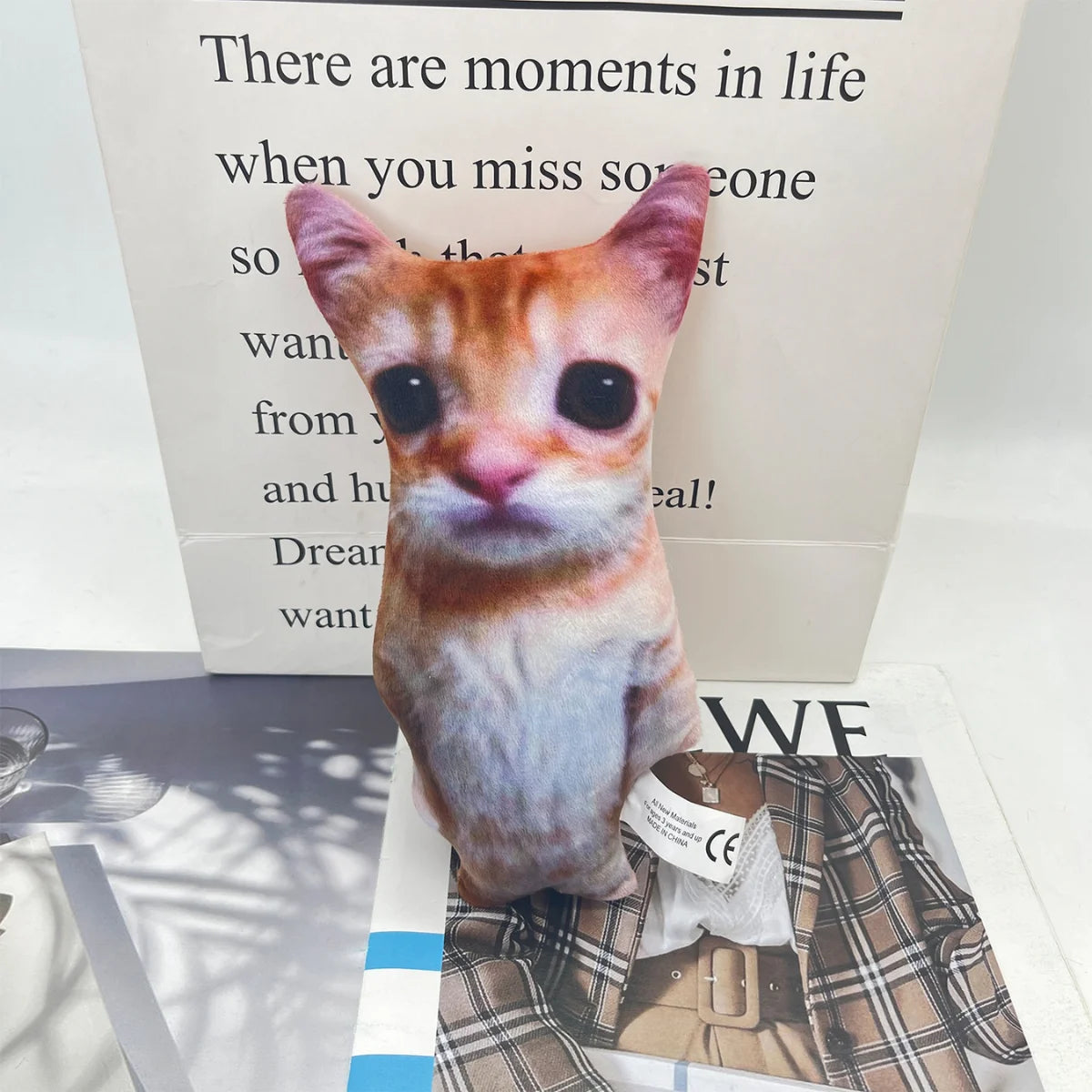 El Gato Stuffed Cat Plush