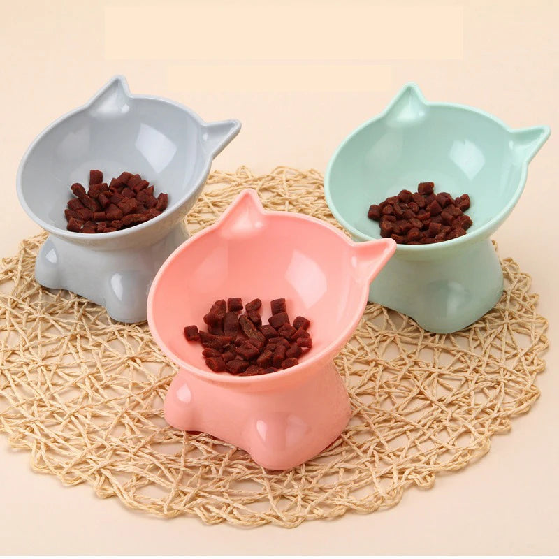 Tilted High-Leg Cat Bowl