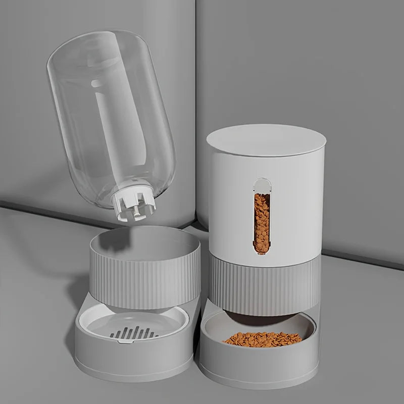 Gravity Pet Food & Water Dispenser