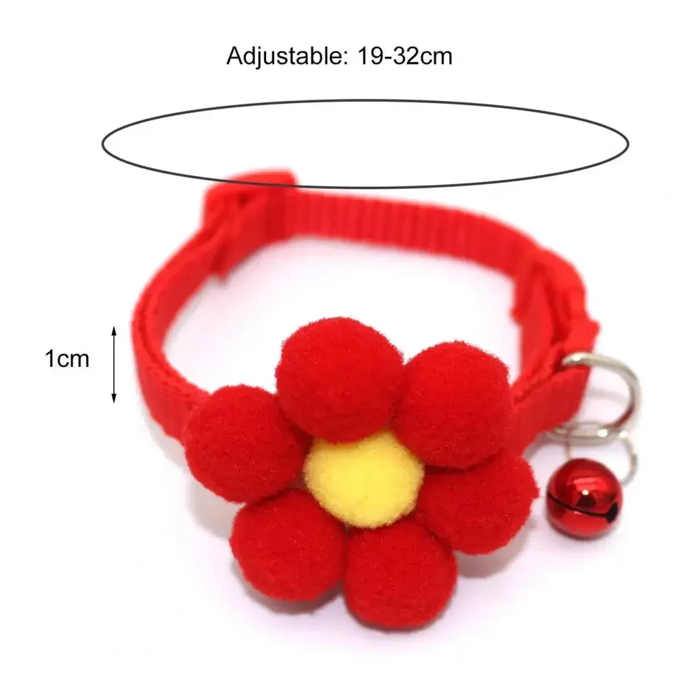 Bow Bell Cat Collar