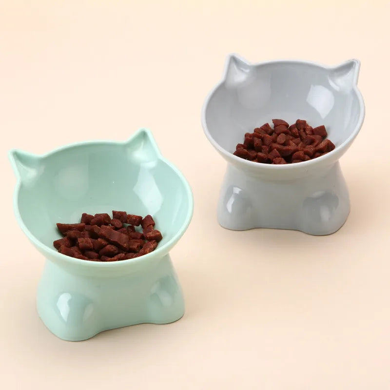 Tilted High-Leg Cat Bowl