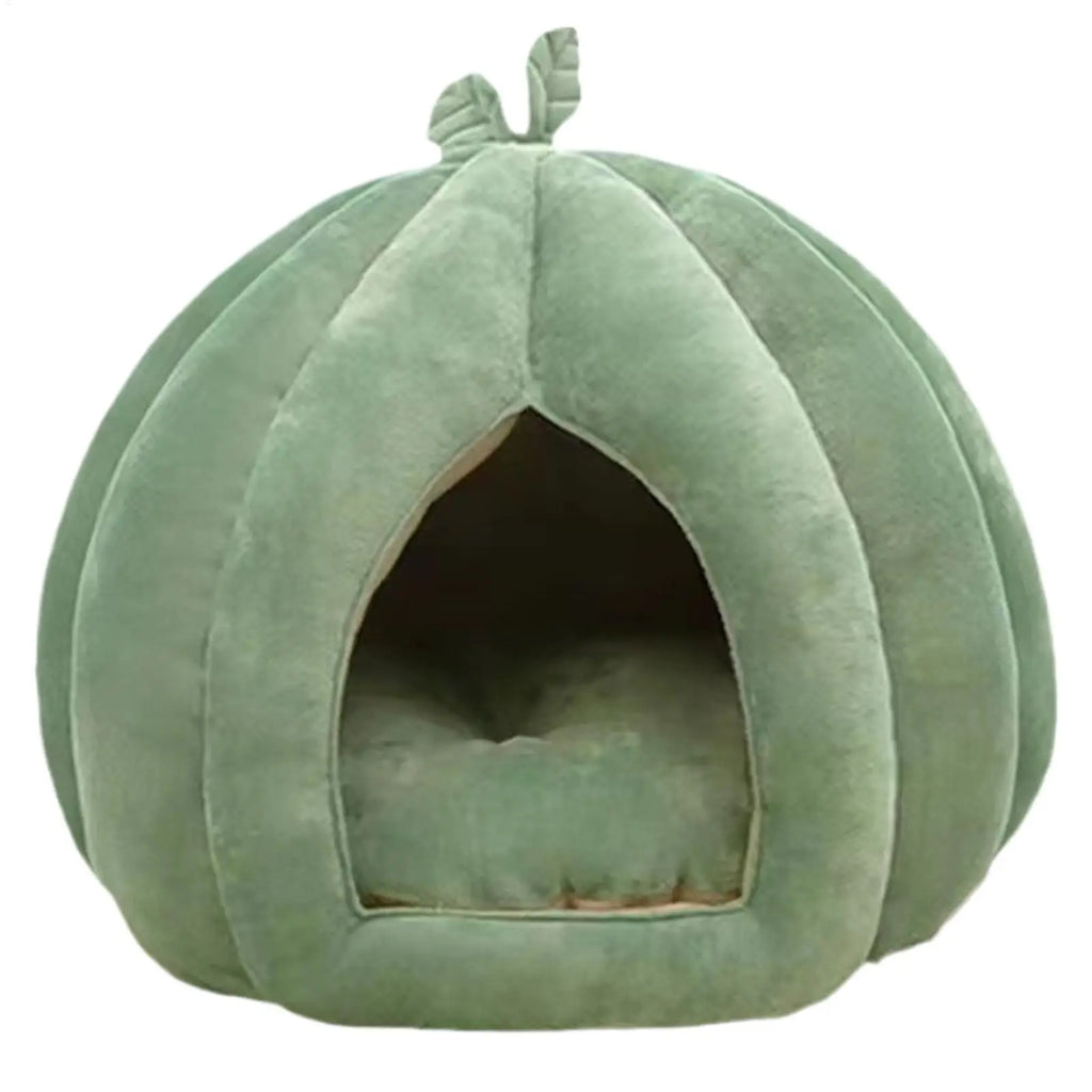 Pumpkin Cave Cat Bed