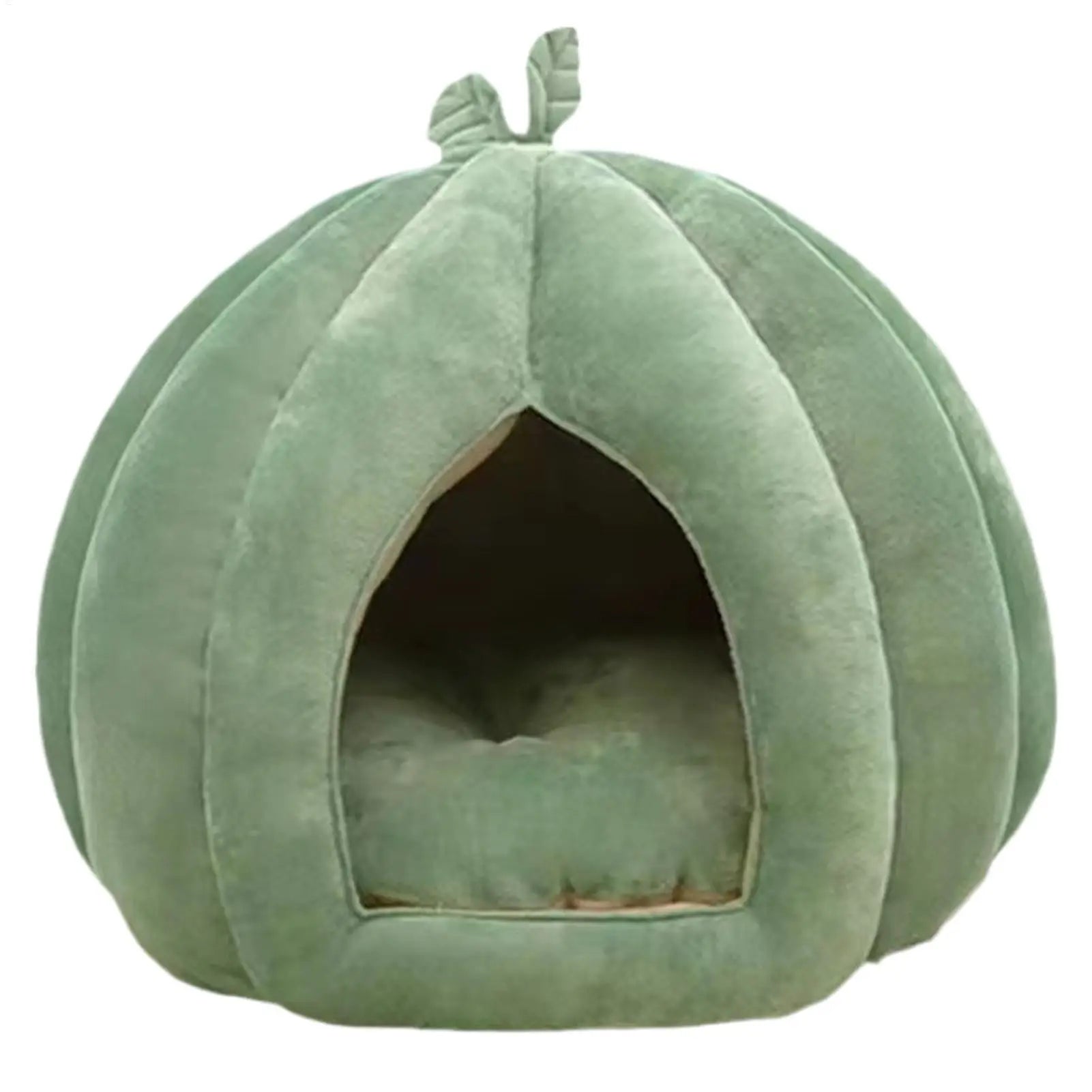 Pumpkin Cave Cat Bed
