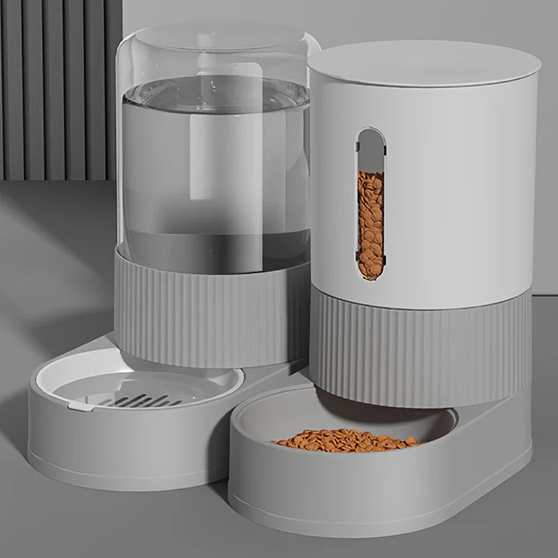 Gravity Pet Food & Water Dispenser