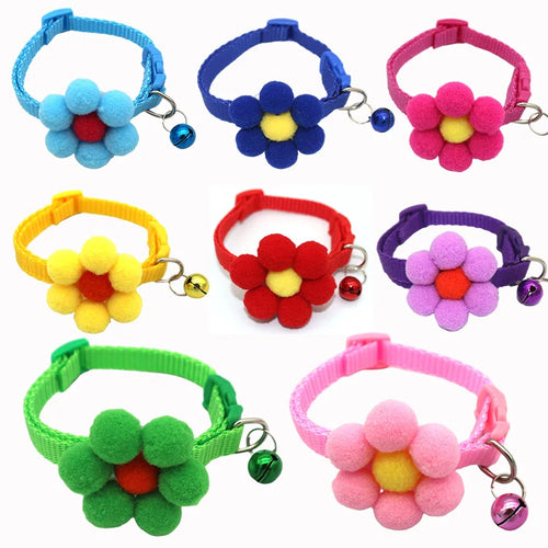 Bow Bell Cat Collar