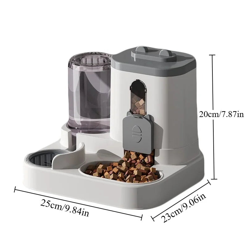 Auto Water Fountain Pet Feeder