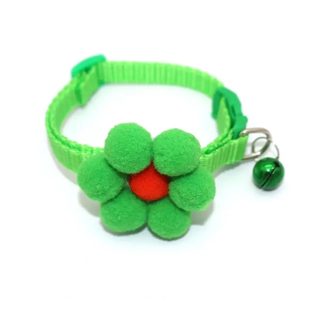 Bow Bell Cat Collar