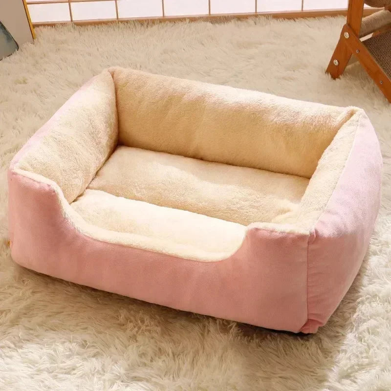 Plush Pet Cushion Bed